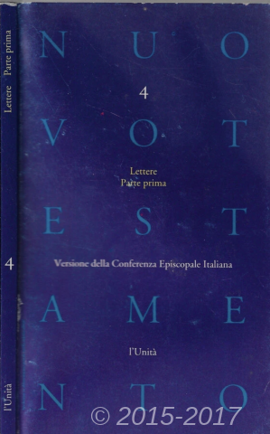 Copertina di Nuovo testamento